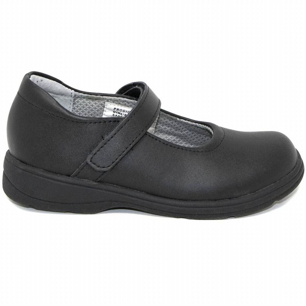 NEW SCHOOL ISSUE girl's prodigy wide maryjane in black